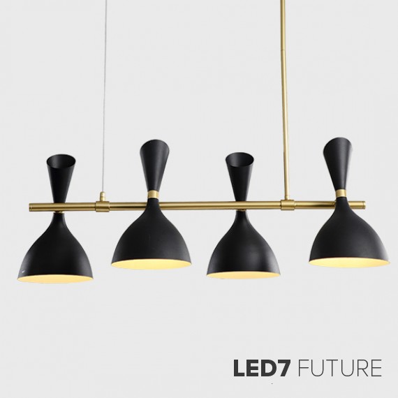 Loft Industry Modern - Duck Square Chandelier